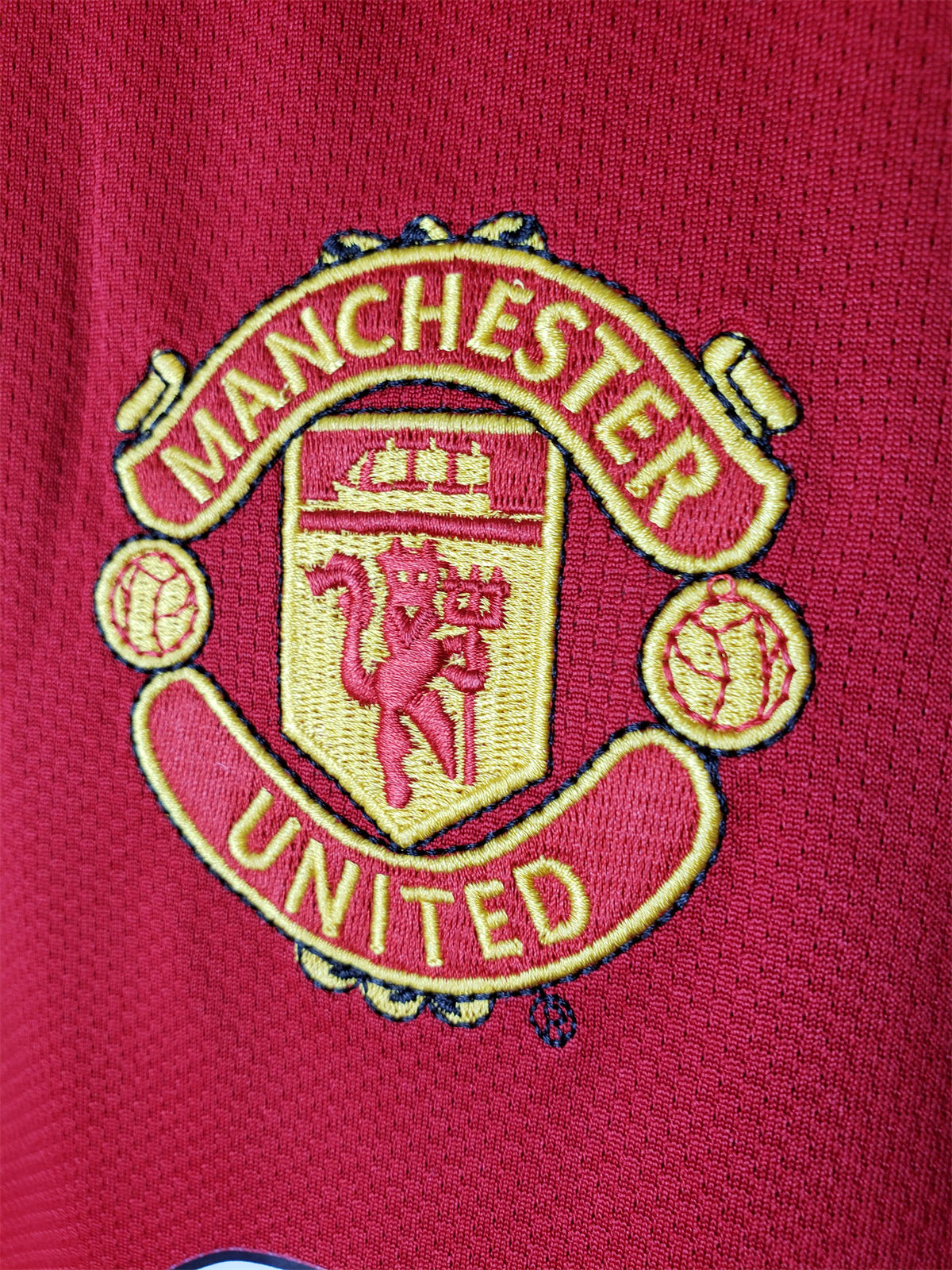 Retro Manchester United  2005 models Long Sleeve jersey Fan Version