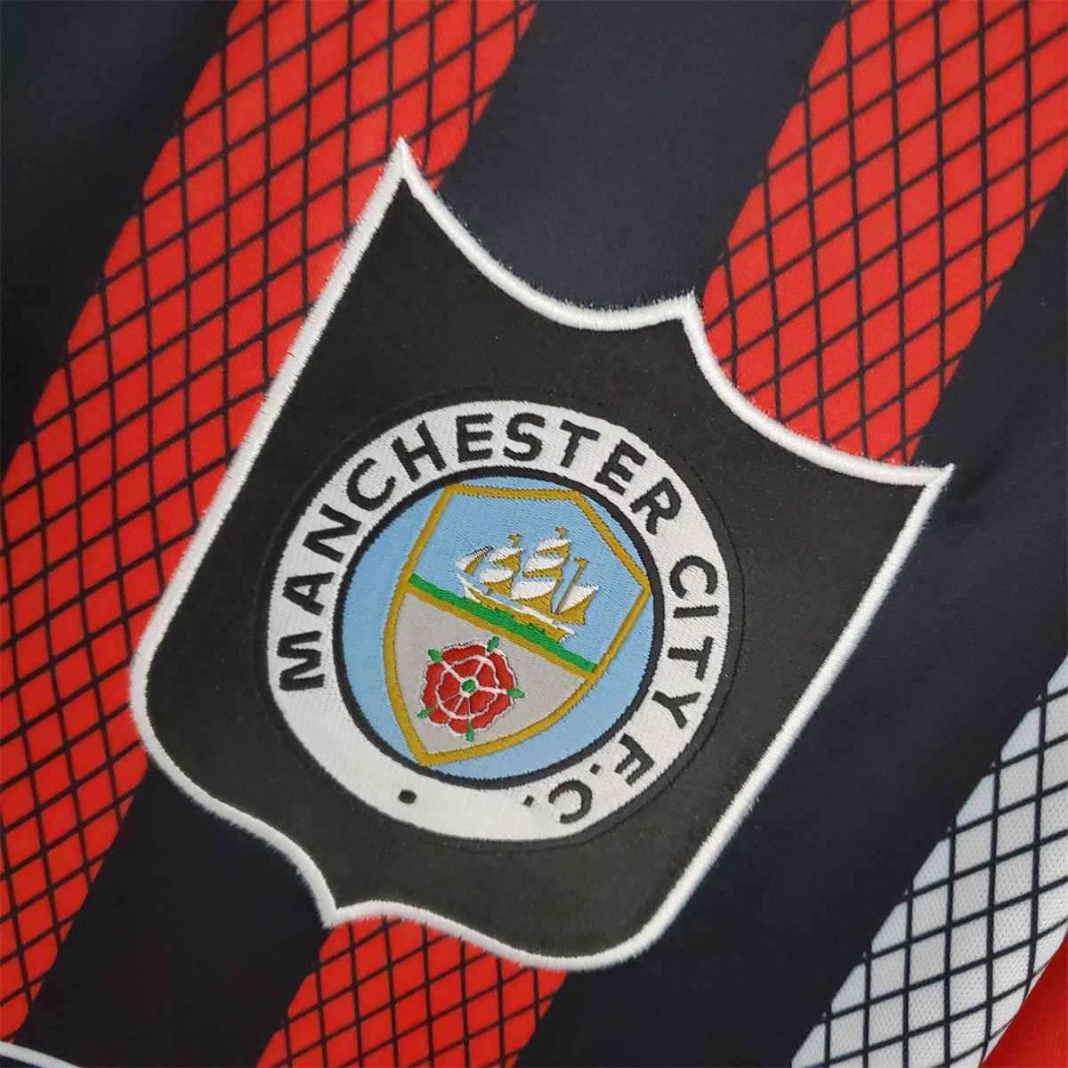 Retro Manchester City 94/96 away jersey Fan Version