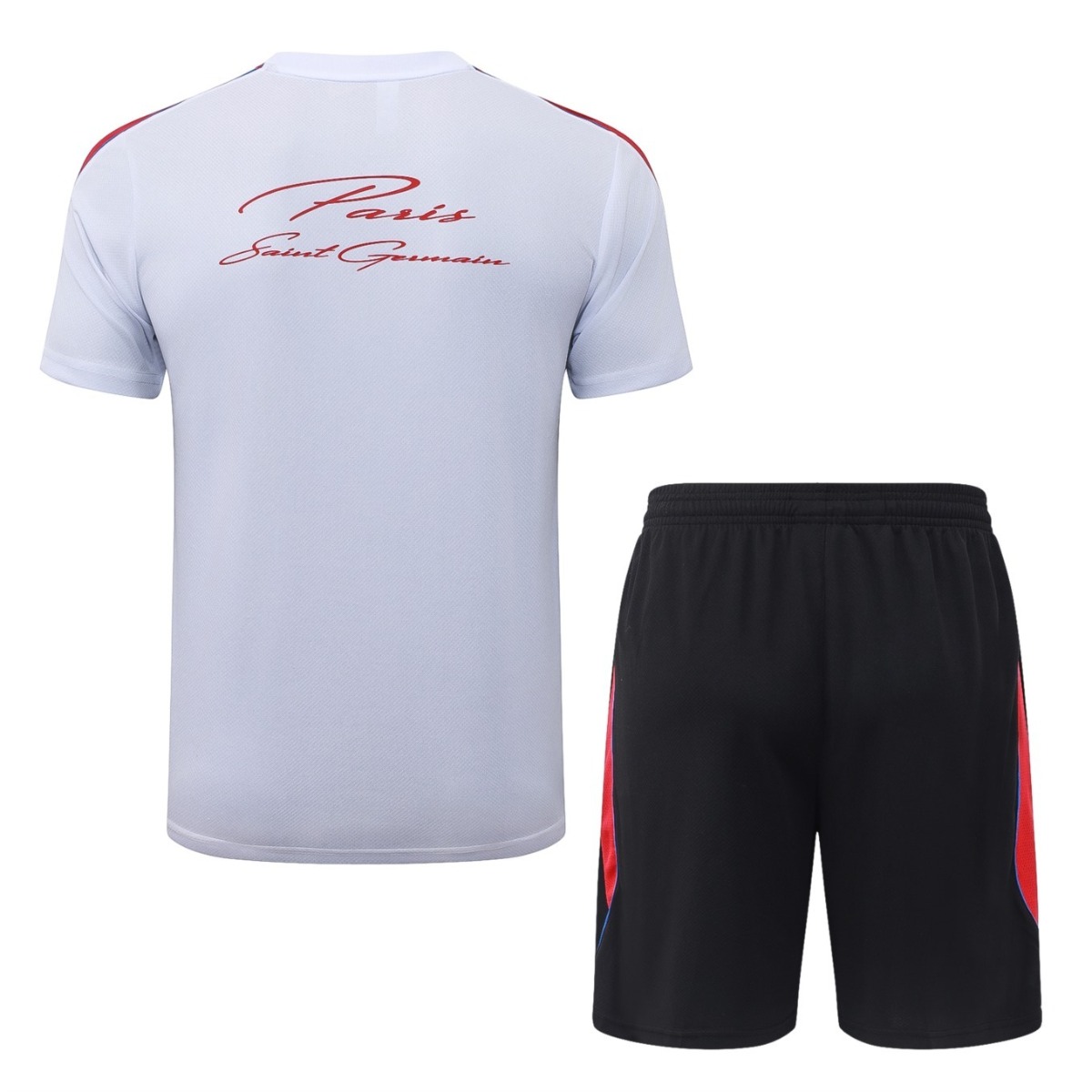 2026 PSG White Training Set Shirt and Shorts