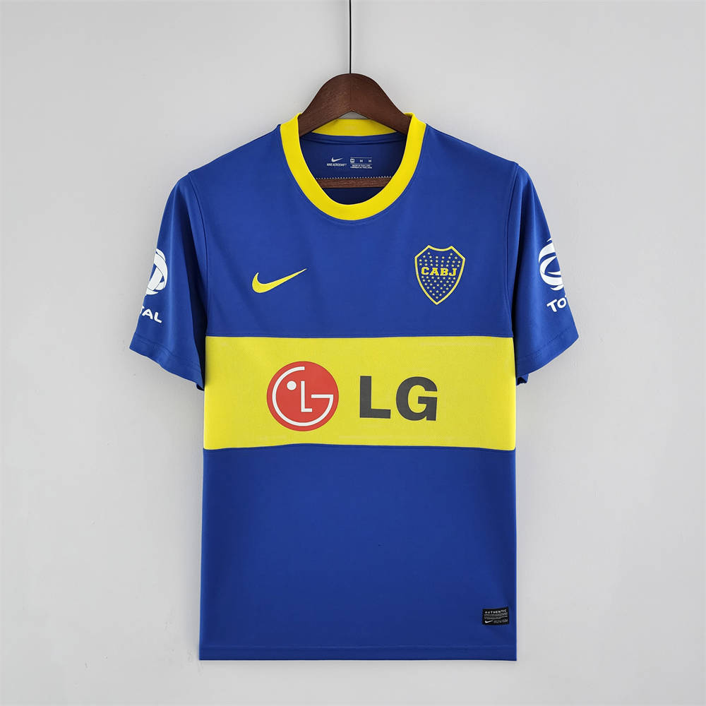 Retro Boca Juniors 10/11 Home jersey Fan Version