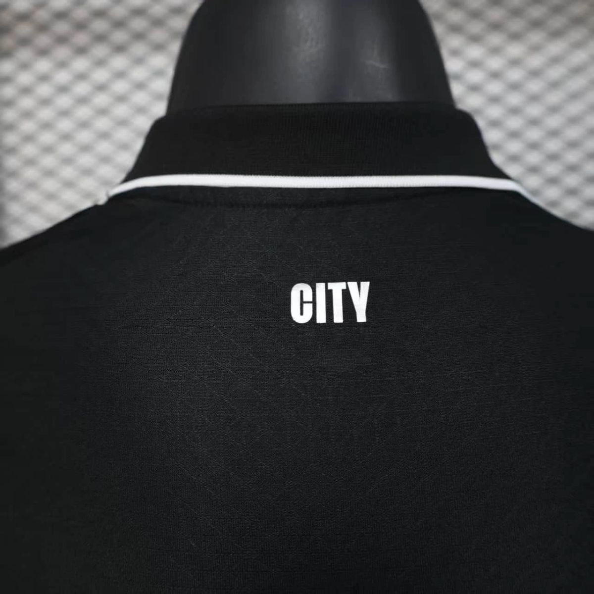 2025/26 Manchester City Away Black jersey Player Version