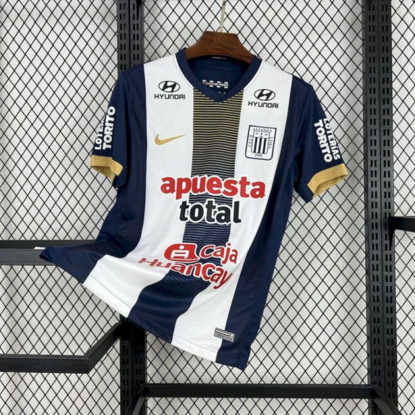 2025/26 Alianza Lima Home Jersey Fan Version