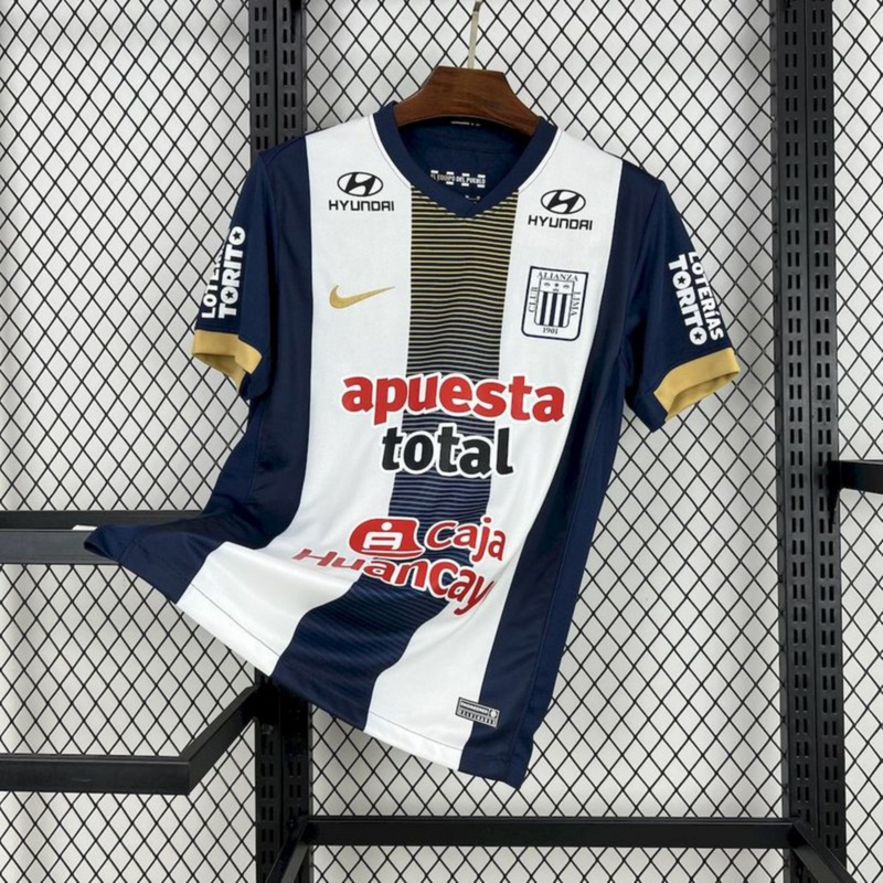 2025/26 Alianza Lima Home Jersey Fan Version
