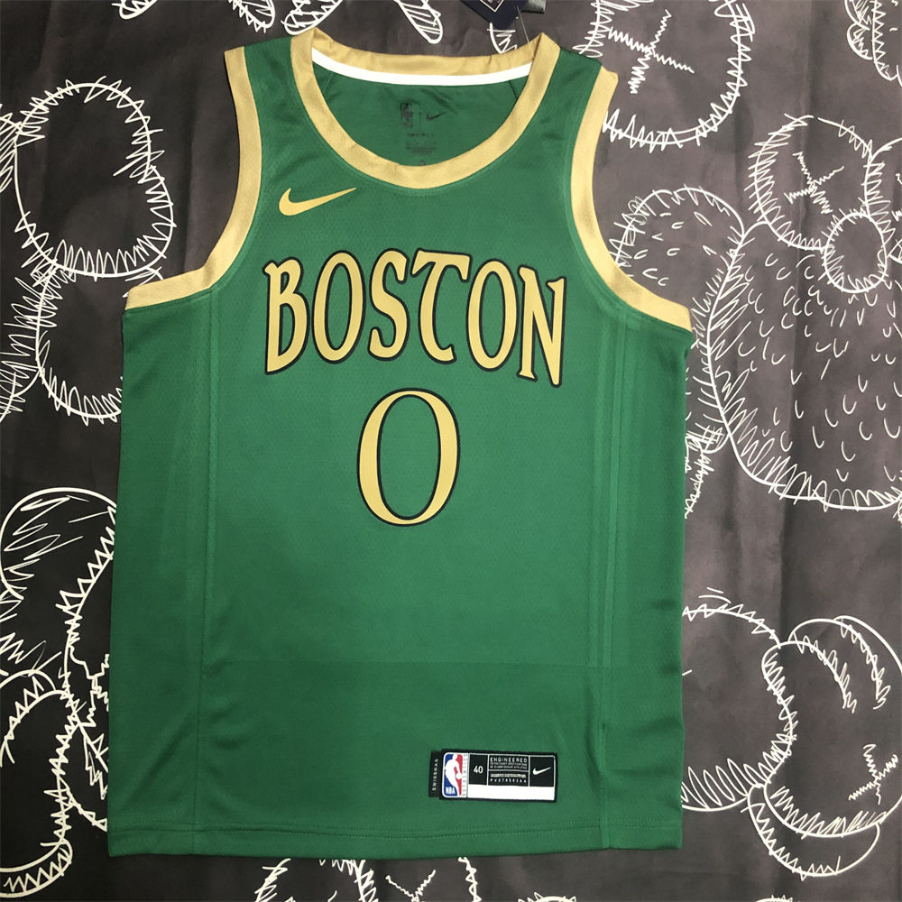 NBA Boston Celtics Round Neck Green Jersey S-XXL