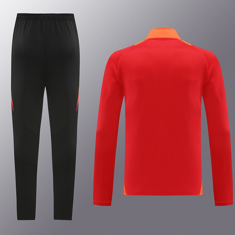 2024 Bayern Munich Red Jacket Training Suit Set Football Team Shirt Sports Fashion