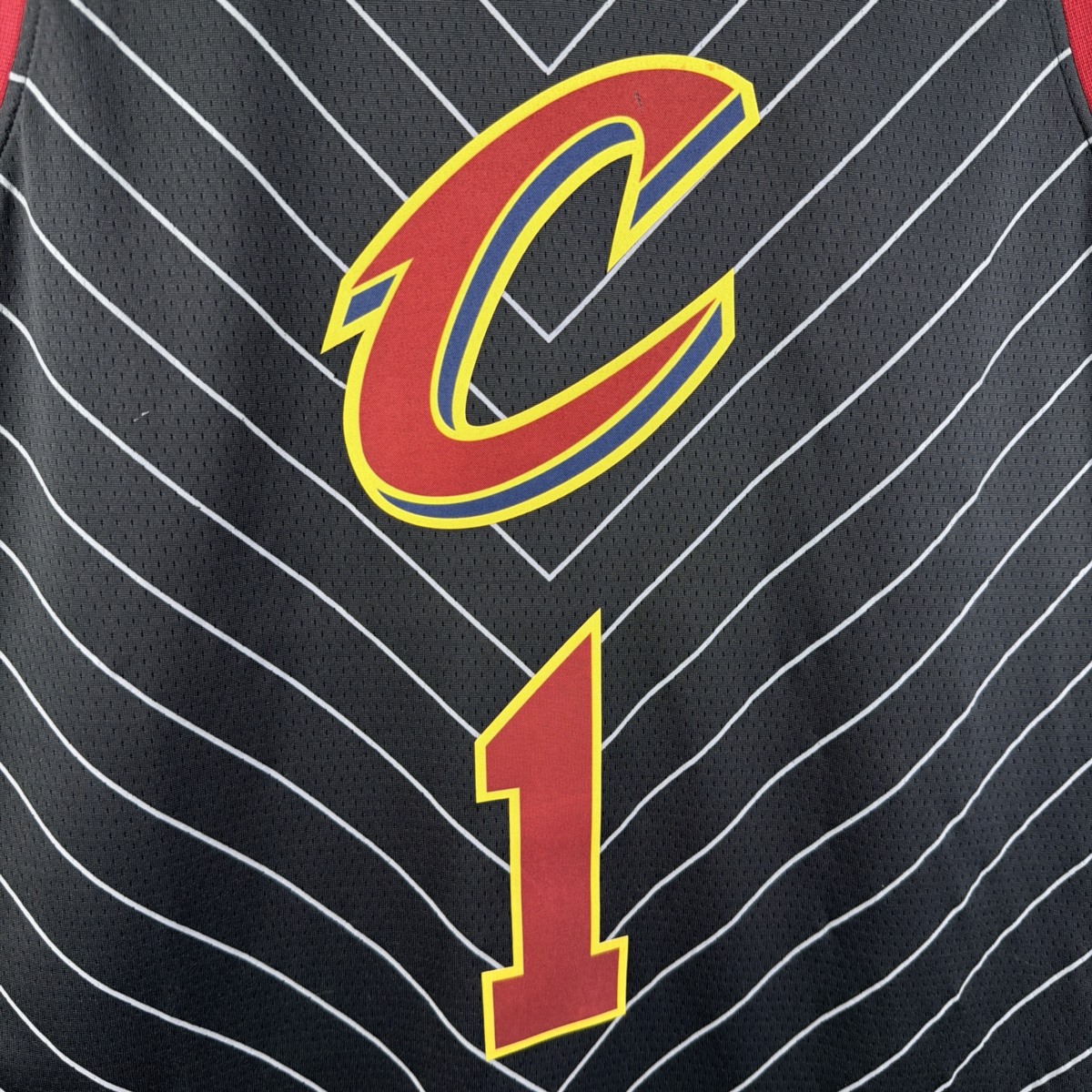 NBA Cleverland Cavaliers V-Neck Black Jersey HARDEN#1