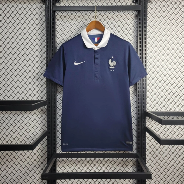 Retro France 2014 Home jersey Fan Version