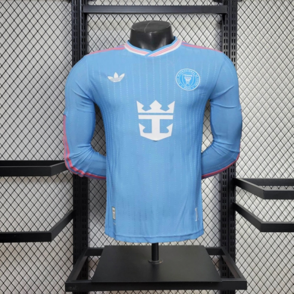 25/26 Inter Miami second Away Long Sleeve Jersey Player Version