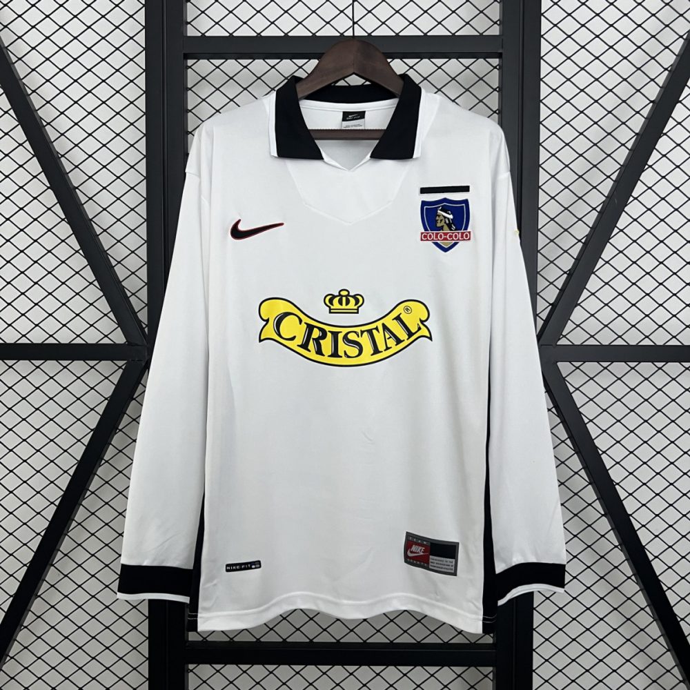 Retro colo colo 97/98 Home Long Sleeve jersey Fan Version