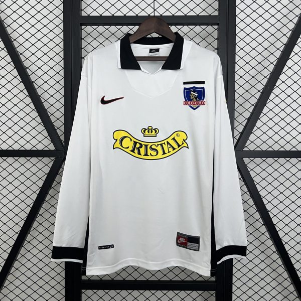 Retro colo colo 97/98 Home Long Sleeve jersey Fan Version