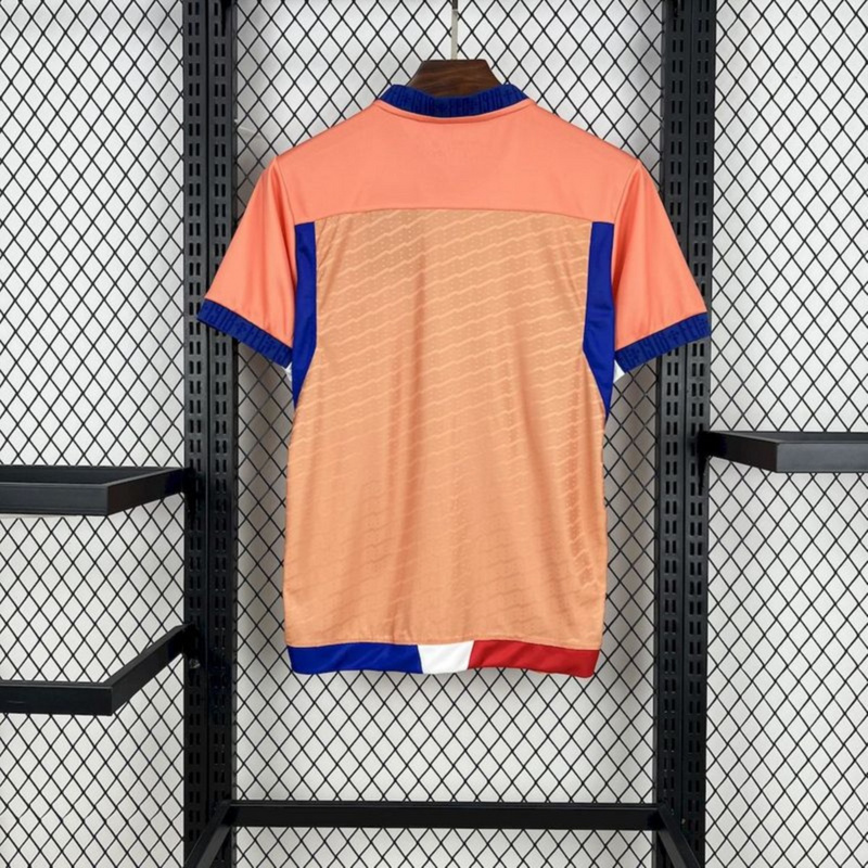 2025/26 Fortaleza Orange Goalkeeper Jersey Fan Version