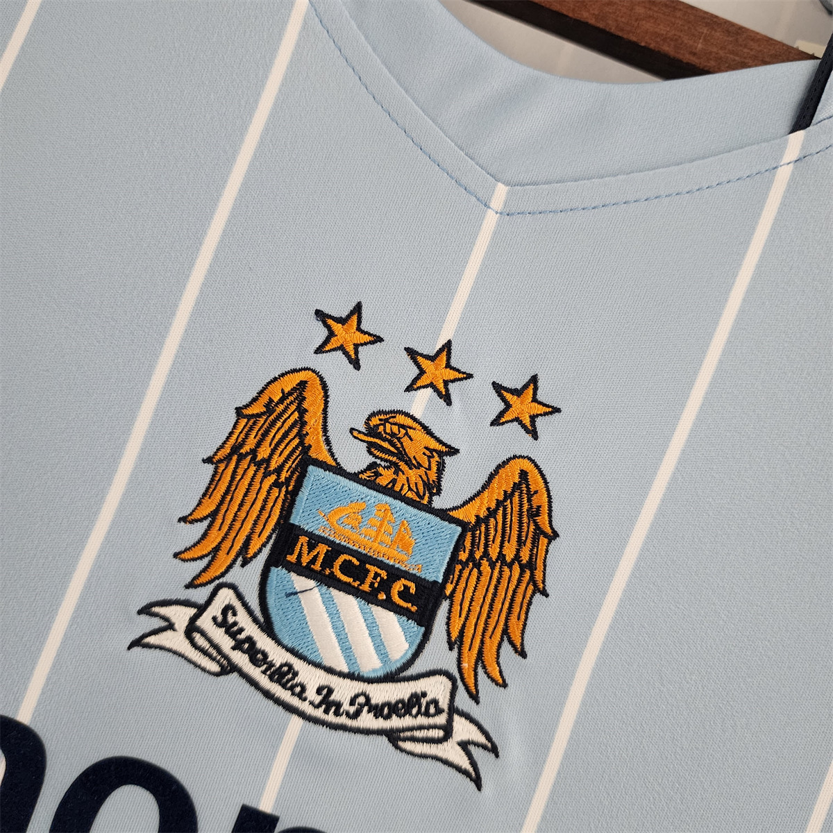 Retro Manchester City 08/09  home jersey Fan Version