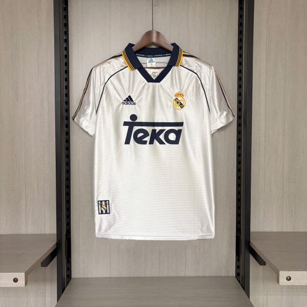 Real Madrid Retro 2000 Home jersey Fan Version