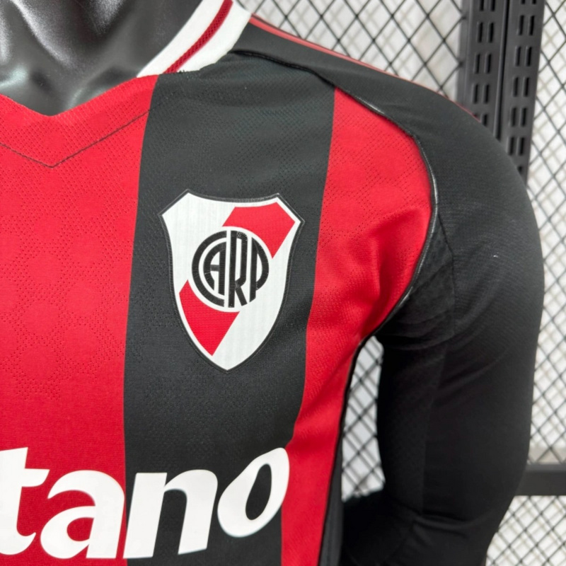 2025/26 River Plate Away Jersey Long Sleeve Player Version