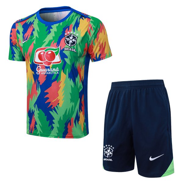 2026 Brazil Camouflage color Training Set Shirt andShorts