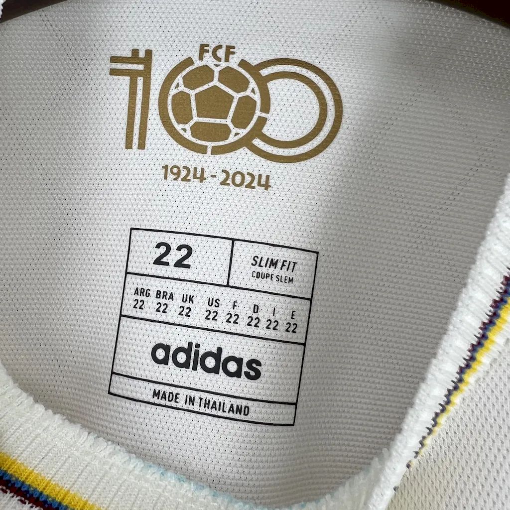 2024/25 Colombia 100th Anniversary White jersey Kid Kits Size 16-28