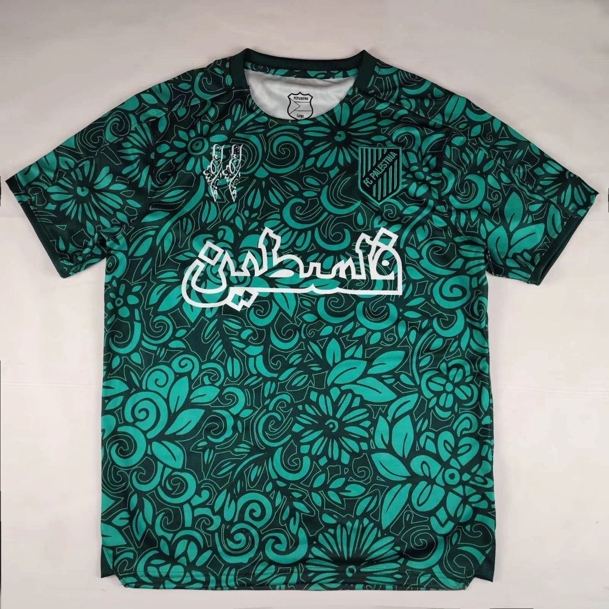 2025/26 CD Palestino Special Edition Green Jersey Fan Version
