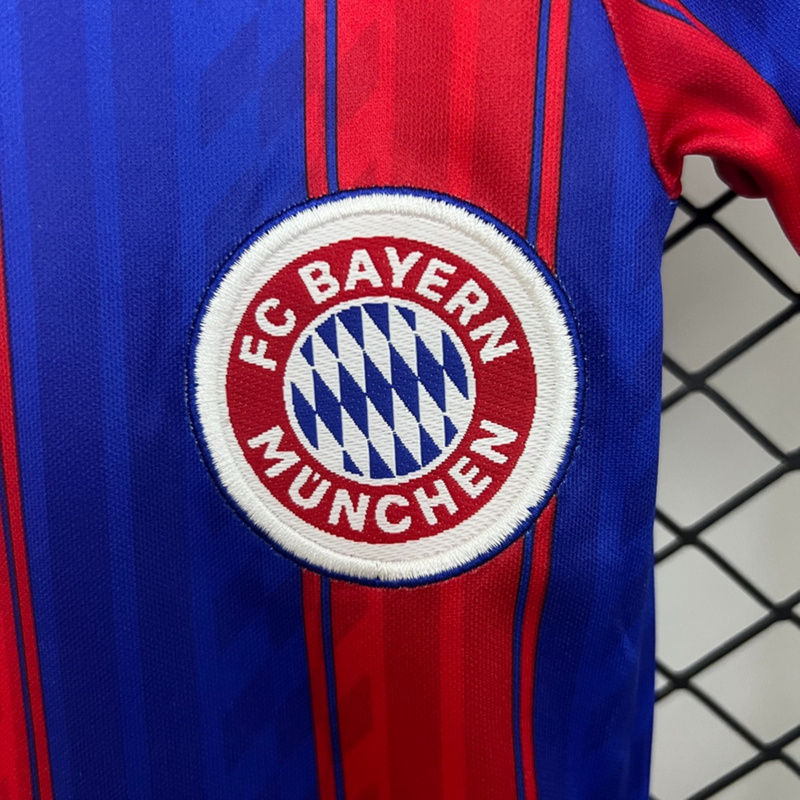 Retro Bayern Munich 95/97 Home jersey Kid Kits Size 16-28
