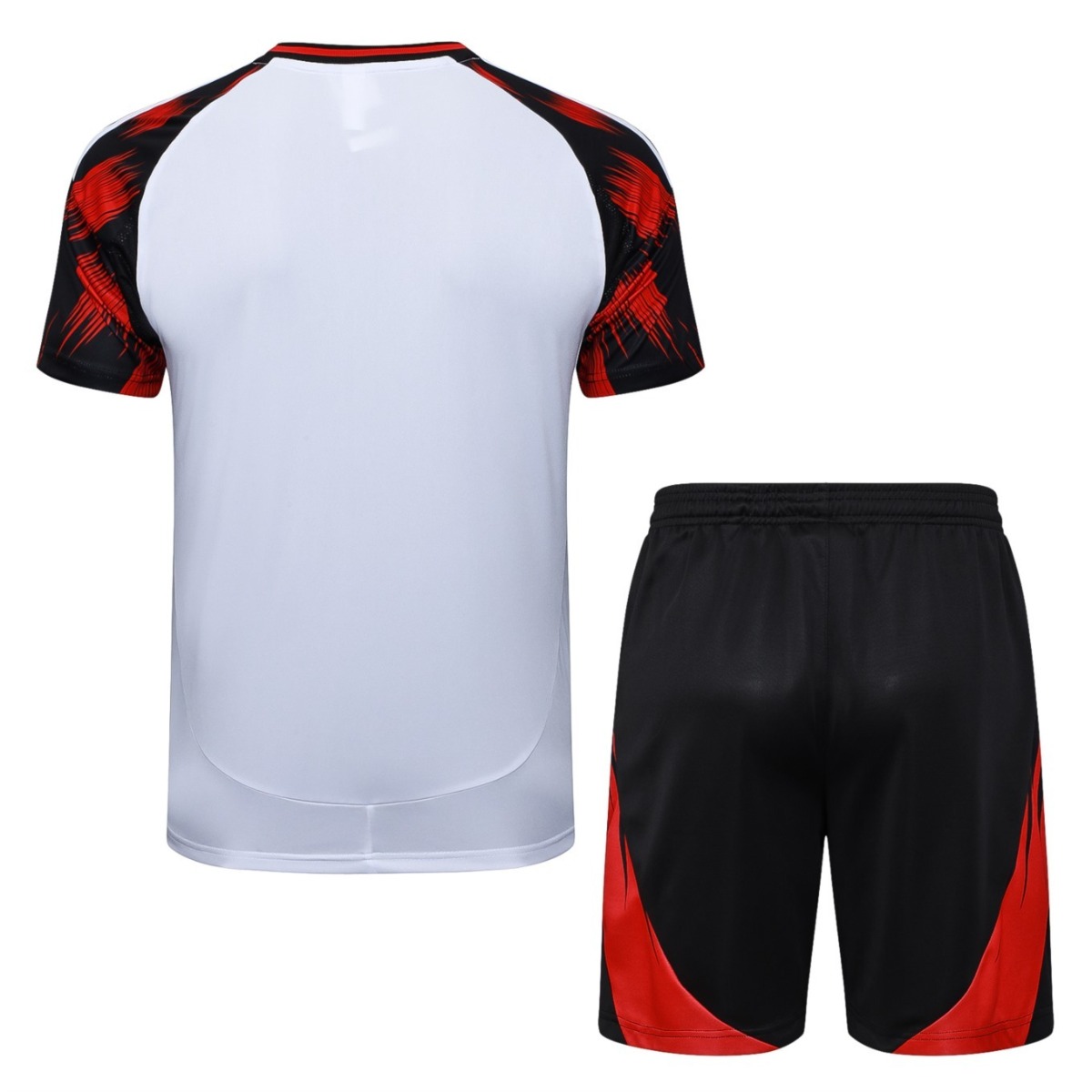 2026 Flamengo White Training Set Shirt and Shorts