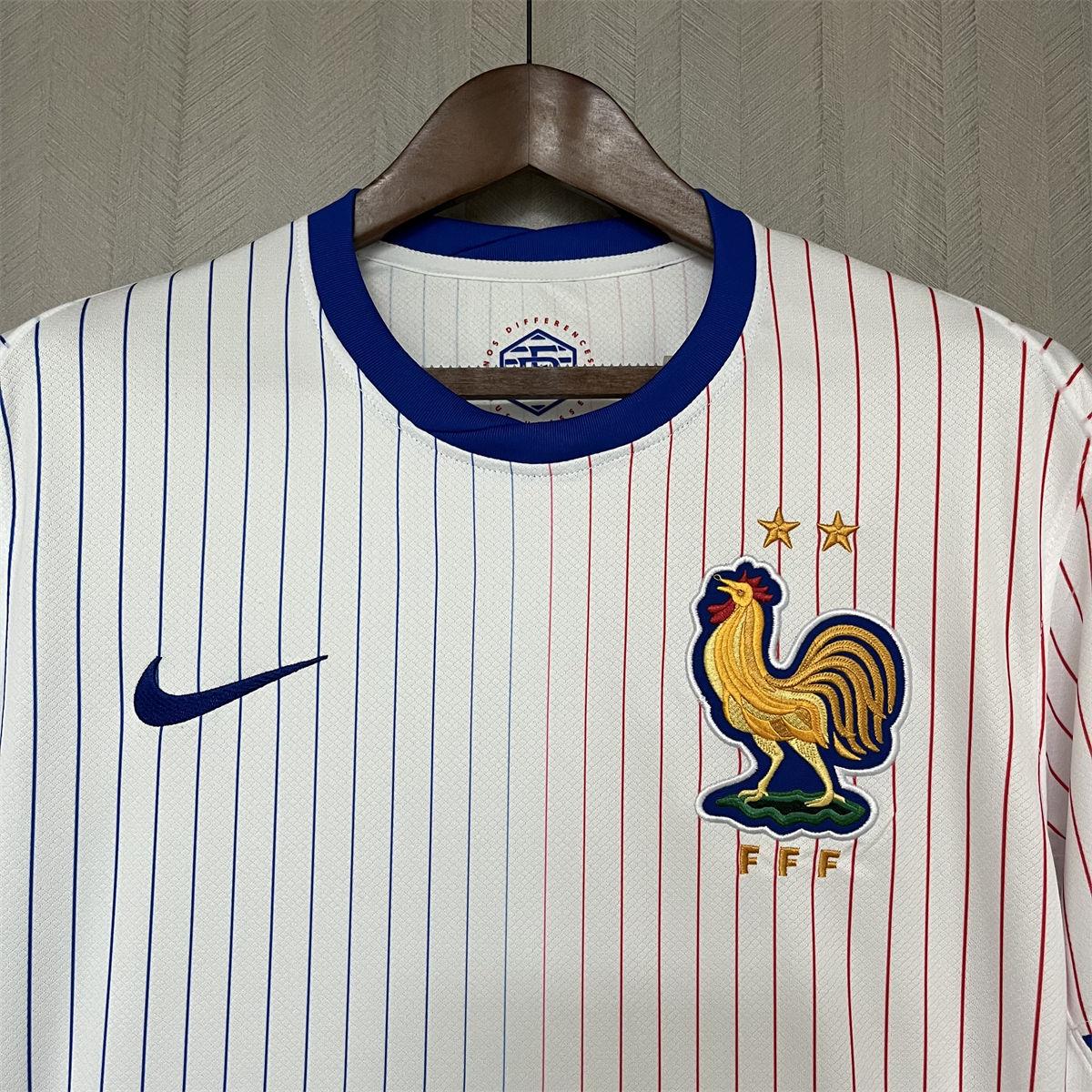 2024/25 France Euro Away Jersey Fan Version