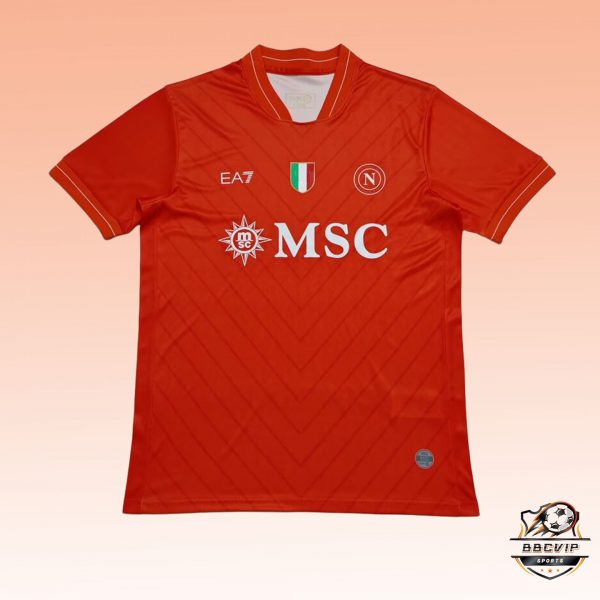 2025/26 Napoli Goalkeeper Red jersey Fan version