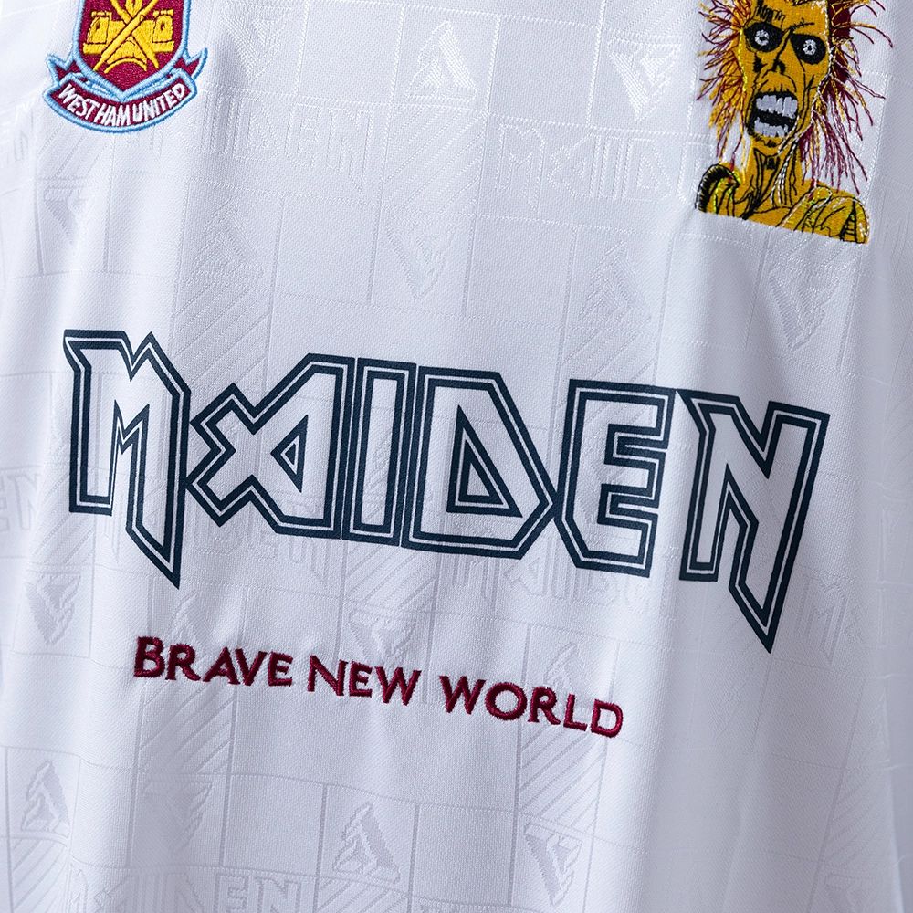 Retro West Ham United 1999/2001 away(Iron Lady) jersey Fan Version