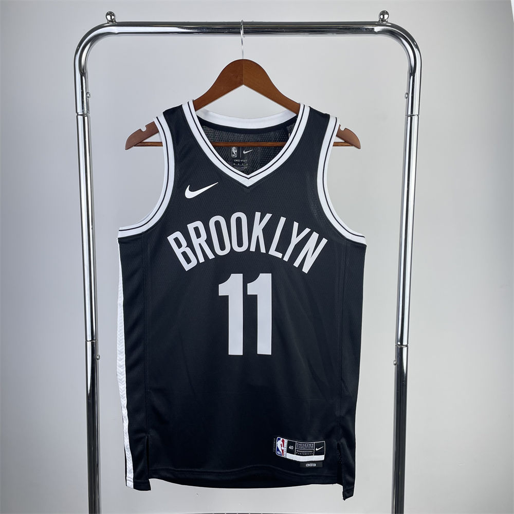 NBA Brooklyn Nets 2022/23 Black Icon Edition Swingman Jersey S-XXL