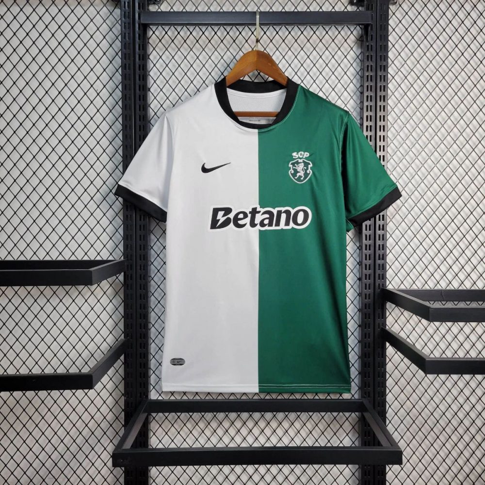 2025/26 Sporting Lisbon Special Edition Green and White jersey Fan version