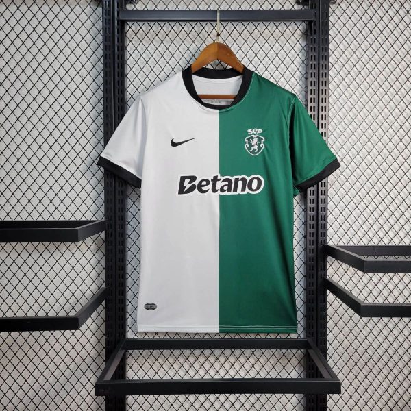 2025/26 Sporting Lisbon Special Edition Green and White jersey Fan version