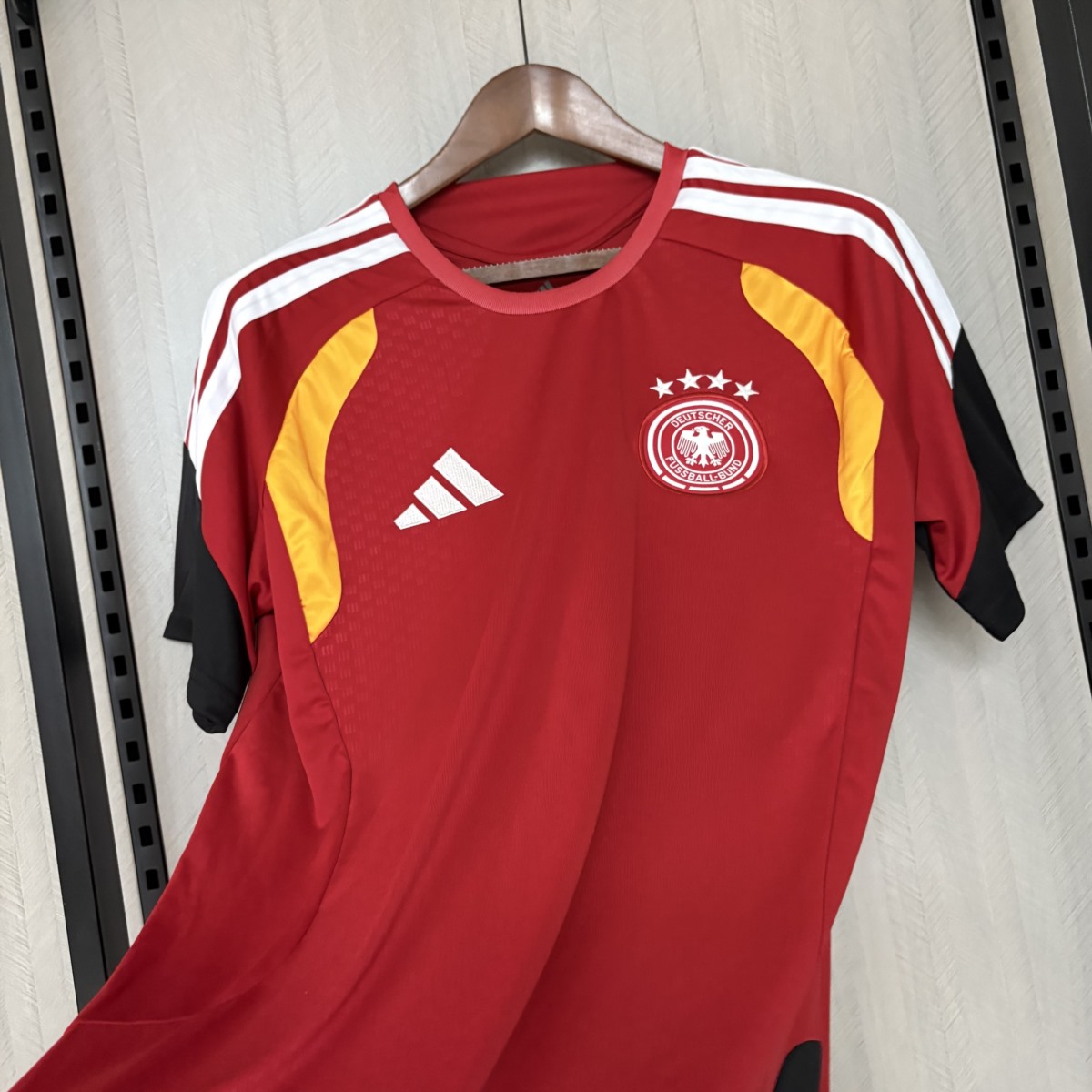 Germany 2026 World Cup Training Red Jersey Fan Version
