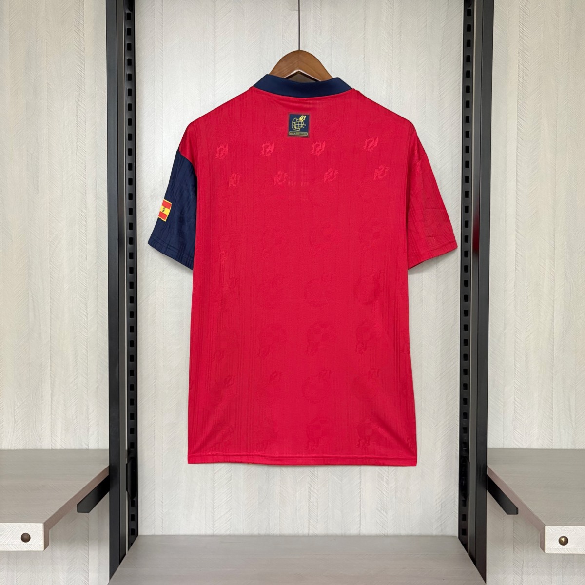 Retro Spain 1996 Home jersey Fan Version