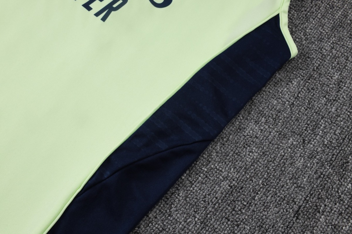 2026 Real Madrid Light Green Training Set Shirt andShorts