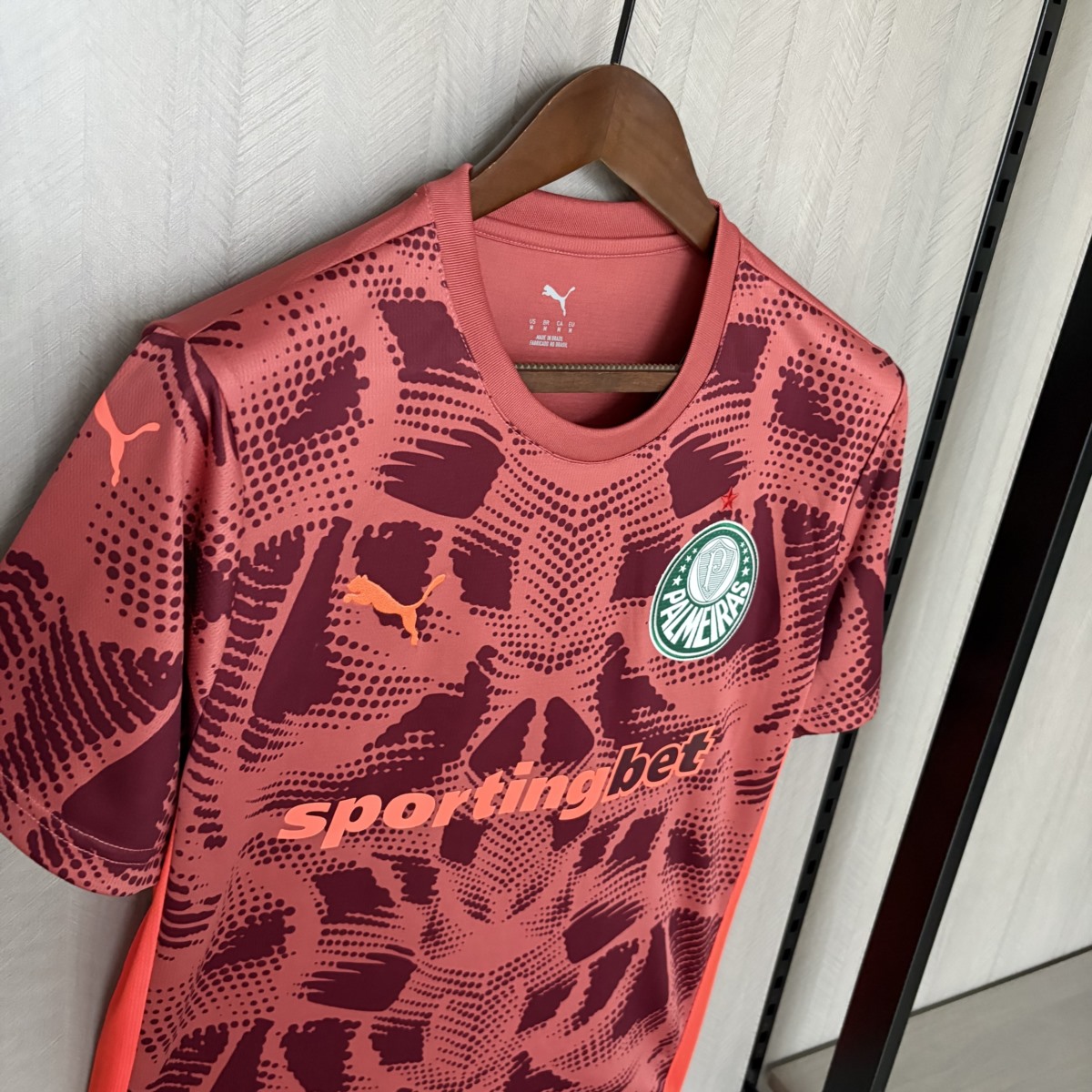 25/26 Palmeiras Goalkeeper Orange jersey Fan Version