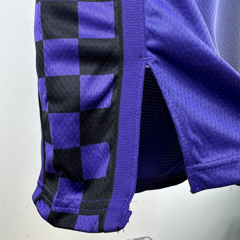 NBA Scaramento Kings 2024 V-Neck JORDAN Edition Purple jersey LAVINE#8 S-XXL