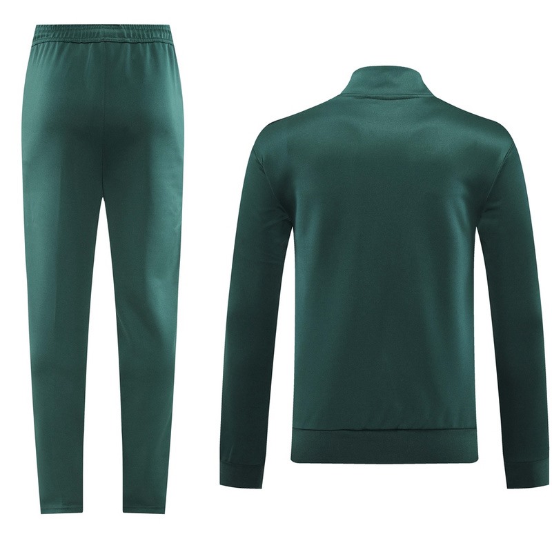 2024 Adidas Green Jacket Training Suit Set Football Team Shirt Sports Fashion