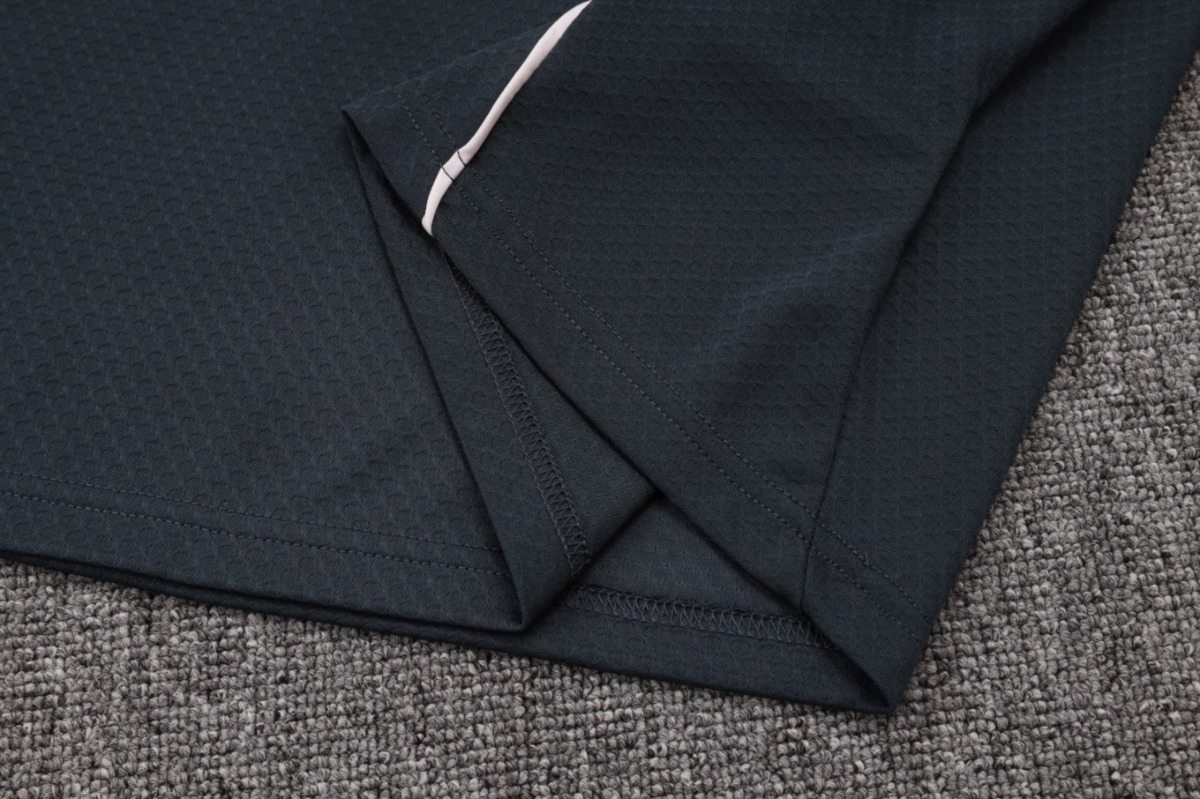 2026 Real Madrid Dark gray Training Set Shirt and Shorts