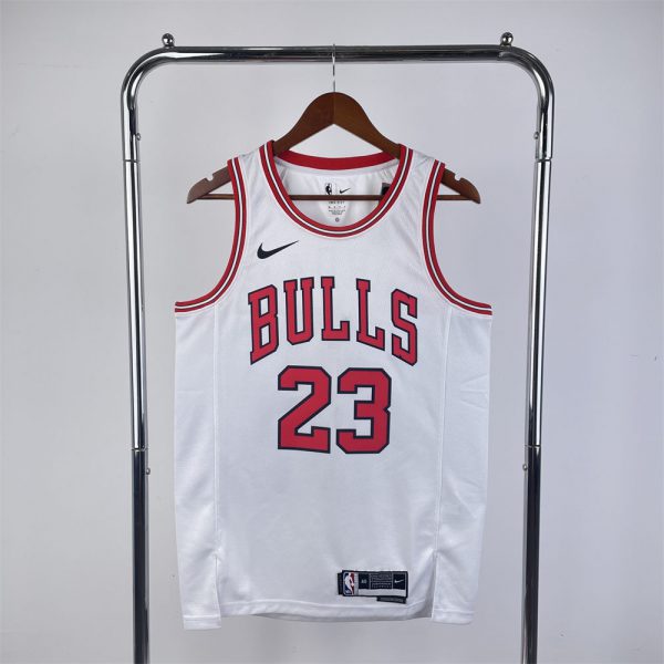 NBA Chicago Bulls JORDAN#23 2022/23 White Icon Edition Swingman Jersey S-XXL