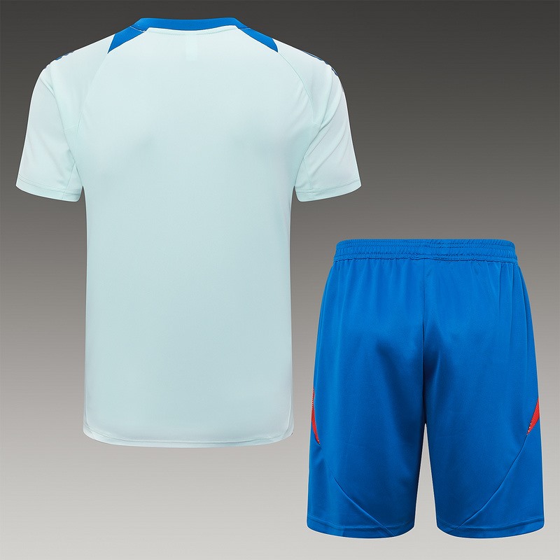 24/25 Spain Sky Blue Training Set Shirt and Shorts
