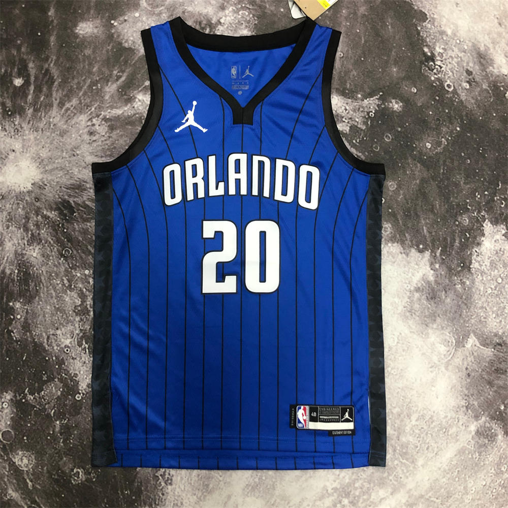 NBA Orlando Magic V-Neck Jersey Blue FULTZ#20 S-XXL