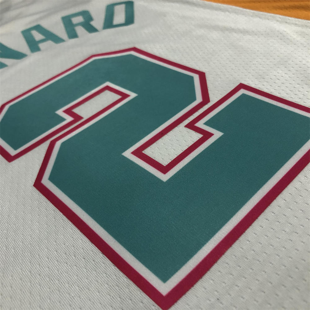 NBA San Antonio Spurs V-Neck White 75th Anniversary jersey LEONARD#2 S-XXL