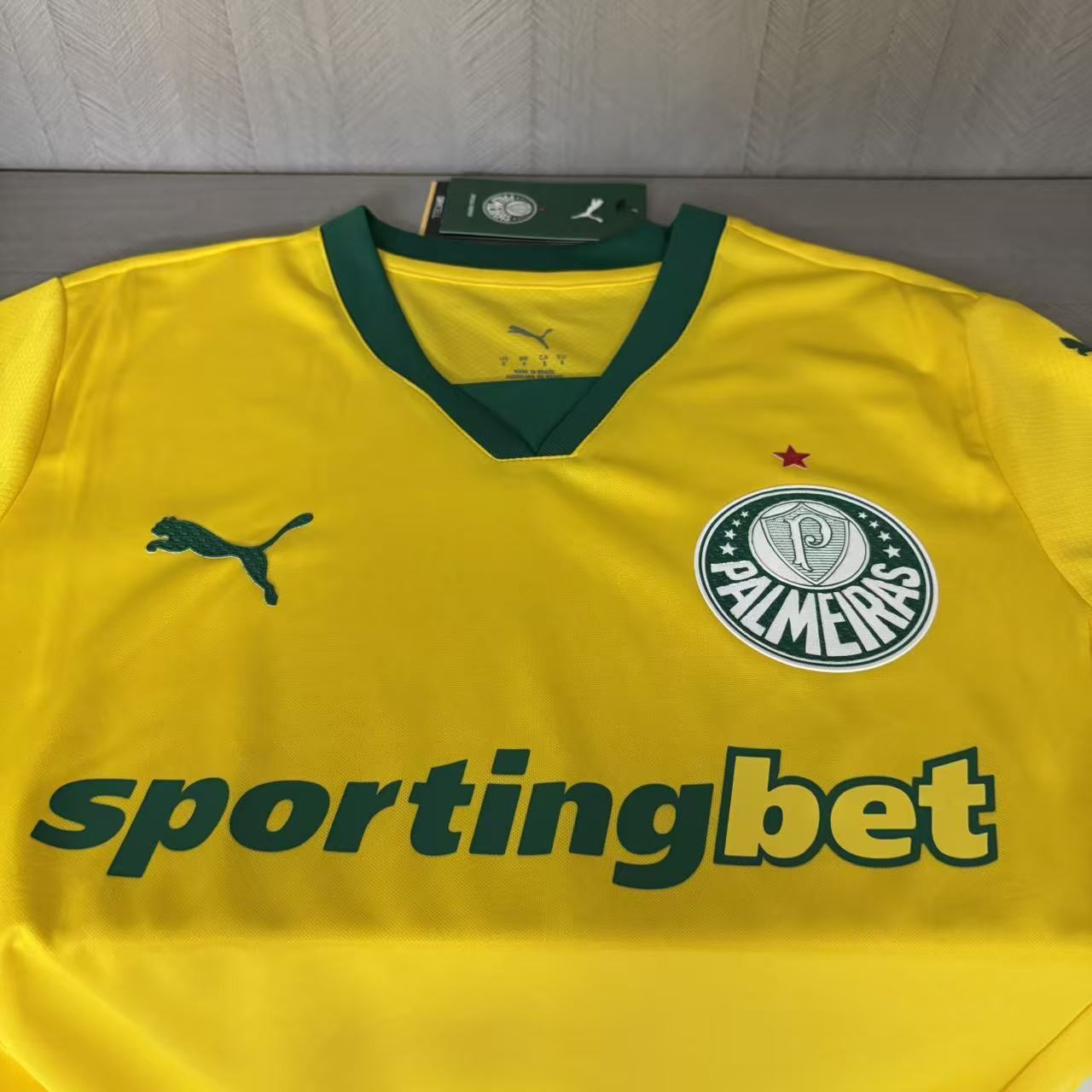 2025/26 Palmeiras Second Away Jersey Player Version