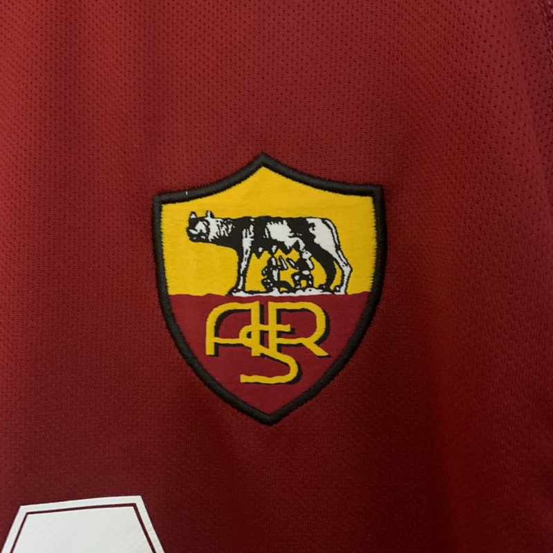 Retro 00/01 Roma Home jersey Fan Version
