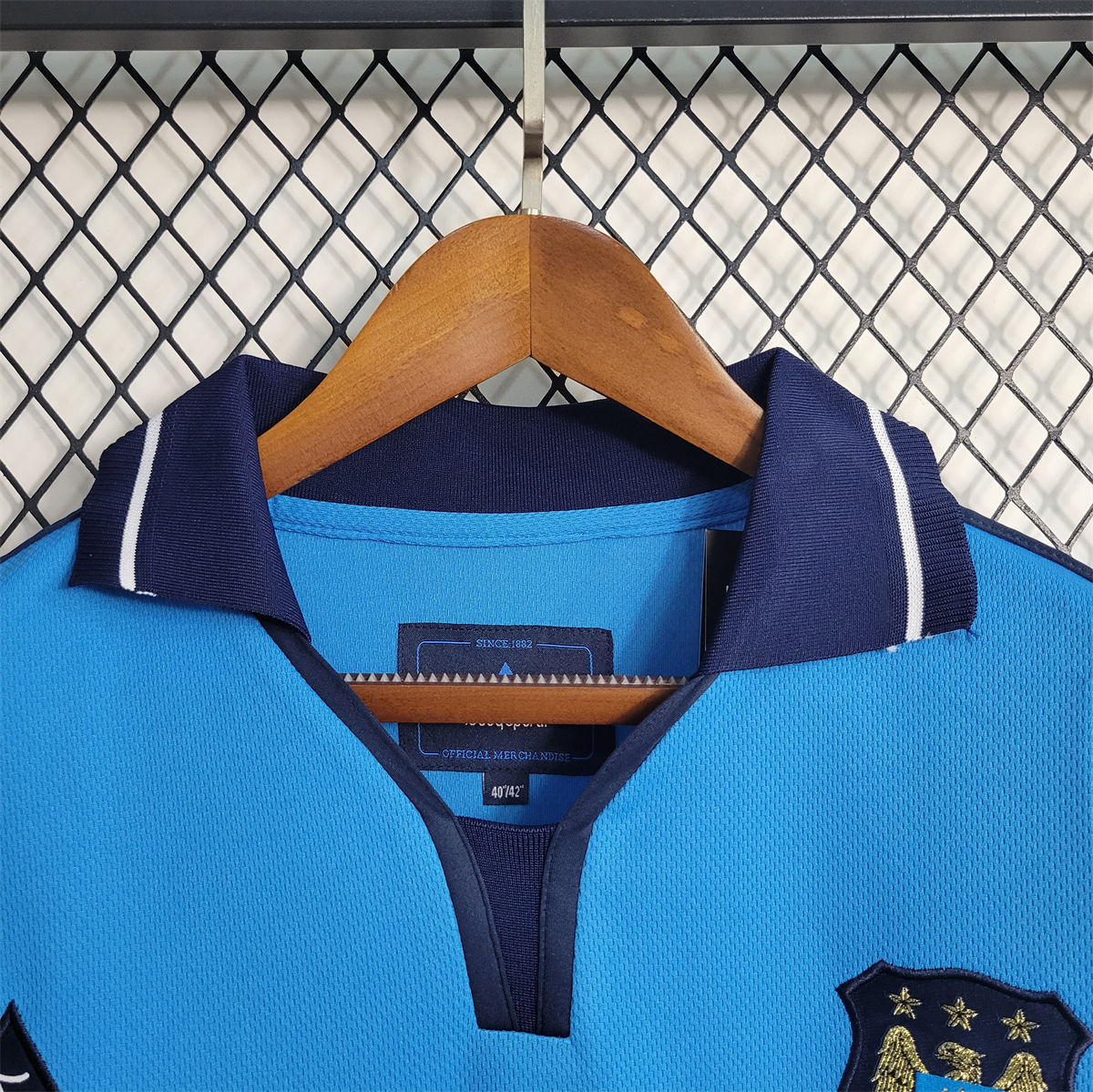 Retro Manchester City 01/02 Home jersey Fan Version