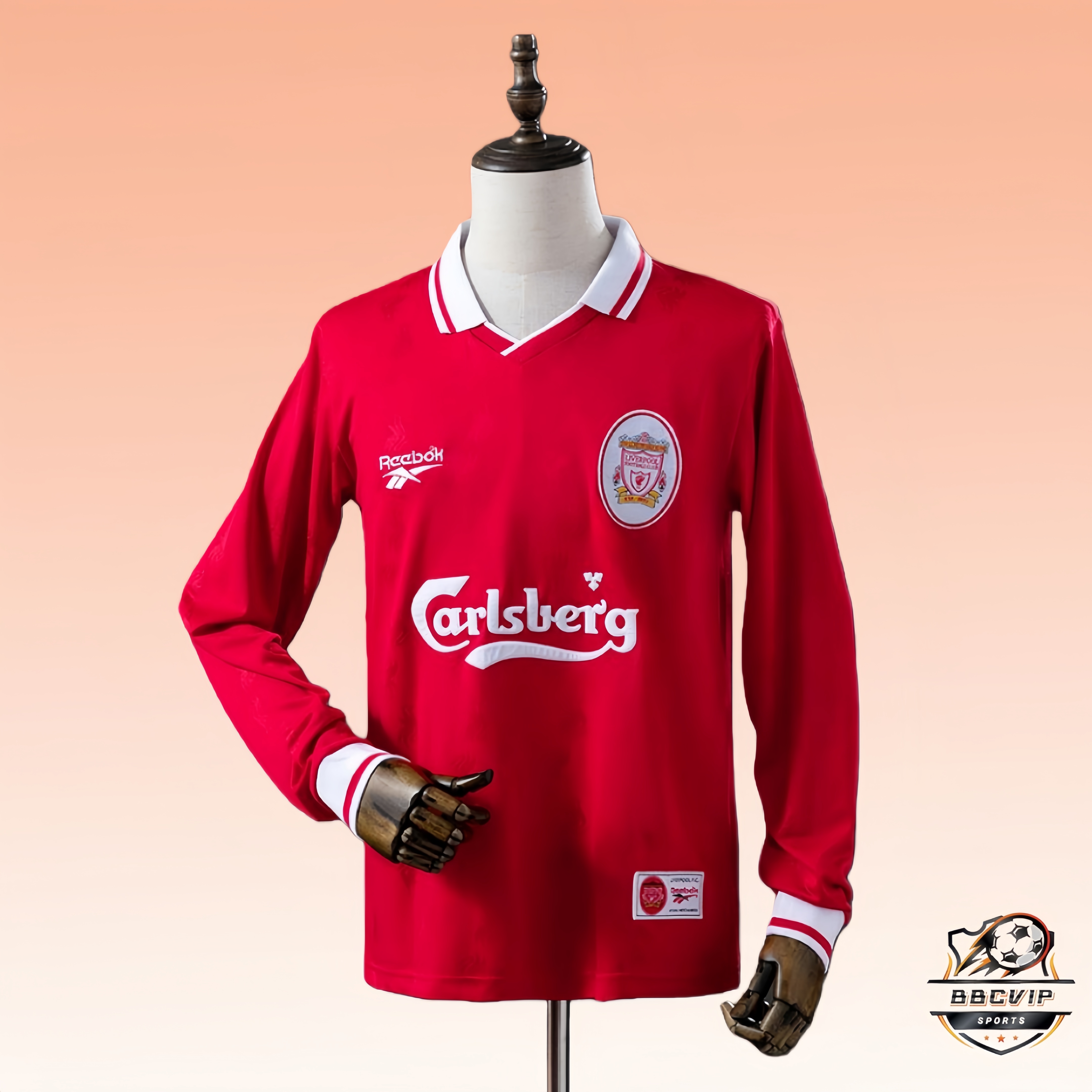 Retro Liverpool 1996/97 Home jersey Fan Version