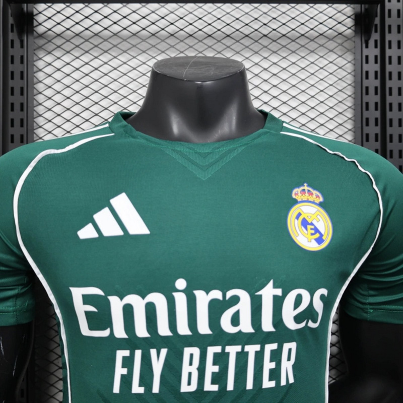 2025/26 Real Madrid Special edition Green jersey Player Version