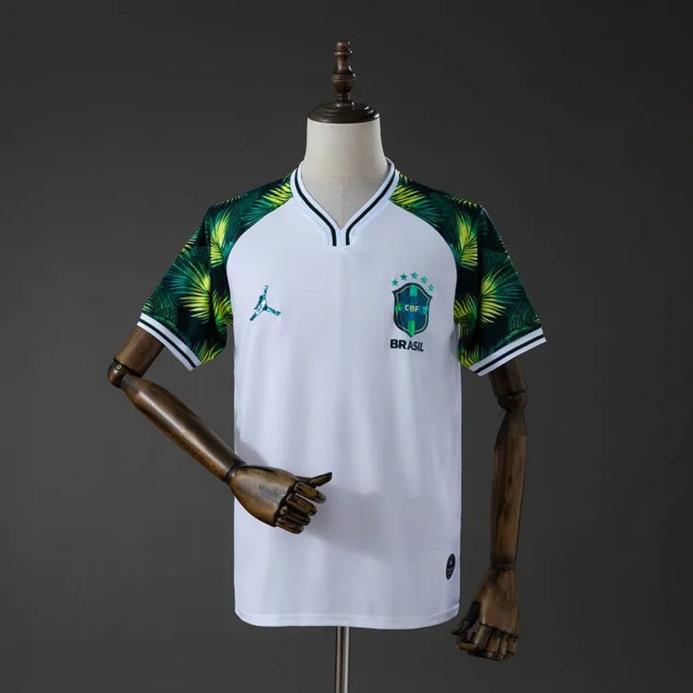 2026 Brazil x Jordan Jungle Heritage Legend Jersey Fan version