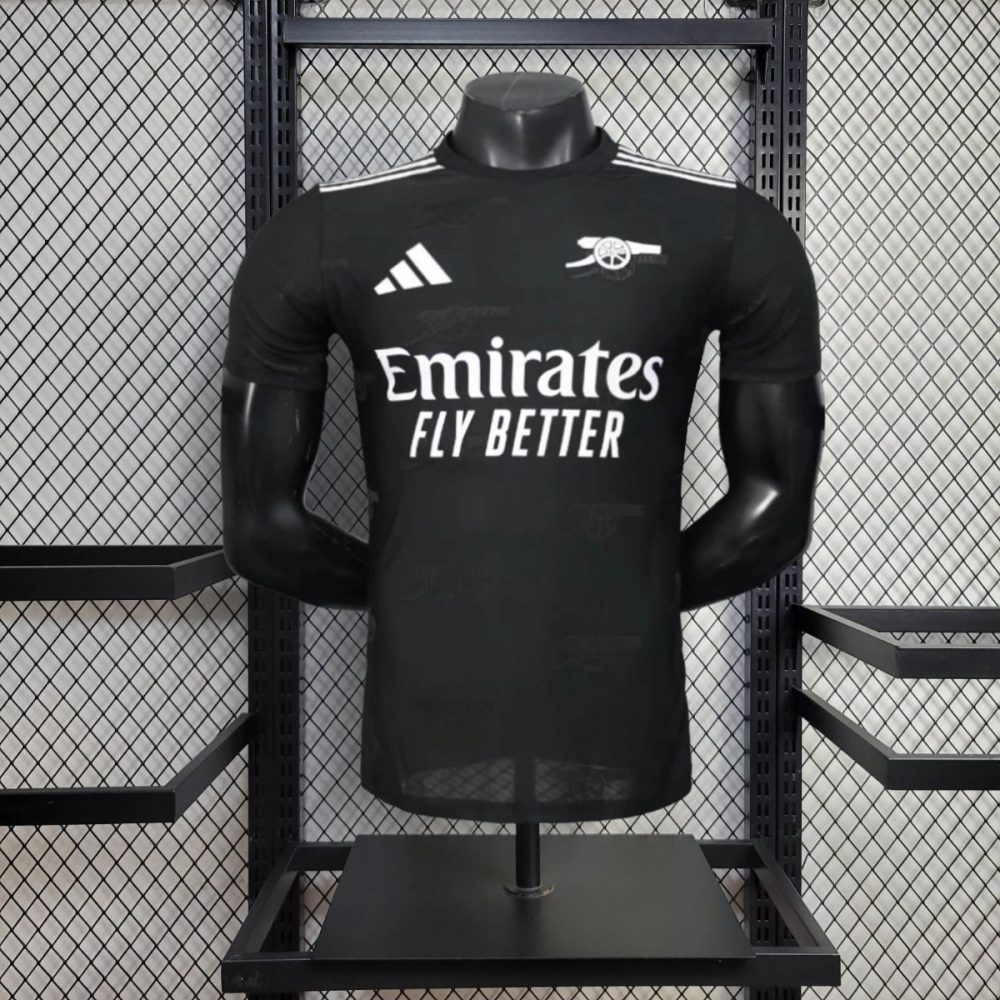 2025/26 Arsenal Special Edition Black jersey Player Version