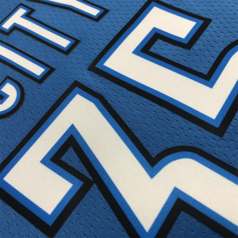 NBA Oklahoma City Thunder V-Neck Blue Jersey DURANT#35 S-XXL