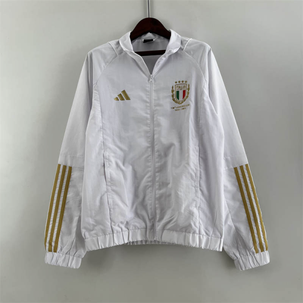 2023 Italian Windbreaker White Sport Unifom jersey Sport Unifom