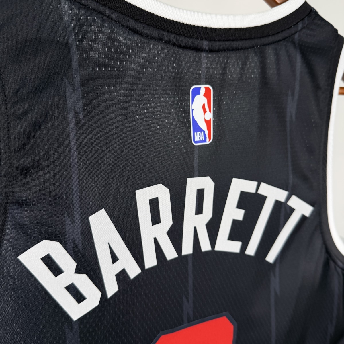 NBA Toronto Raptors 2026 City Edition Black Jersey RARRETT#9